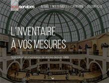 Tablet Screenshot of ics-services.fr